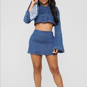 New with tags Fashion Nova Old Fling Set